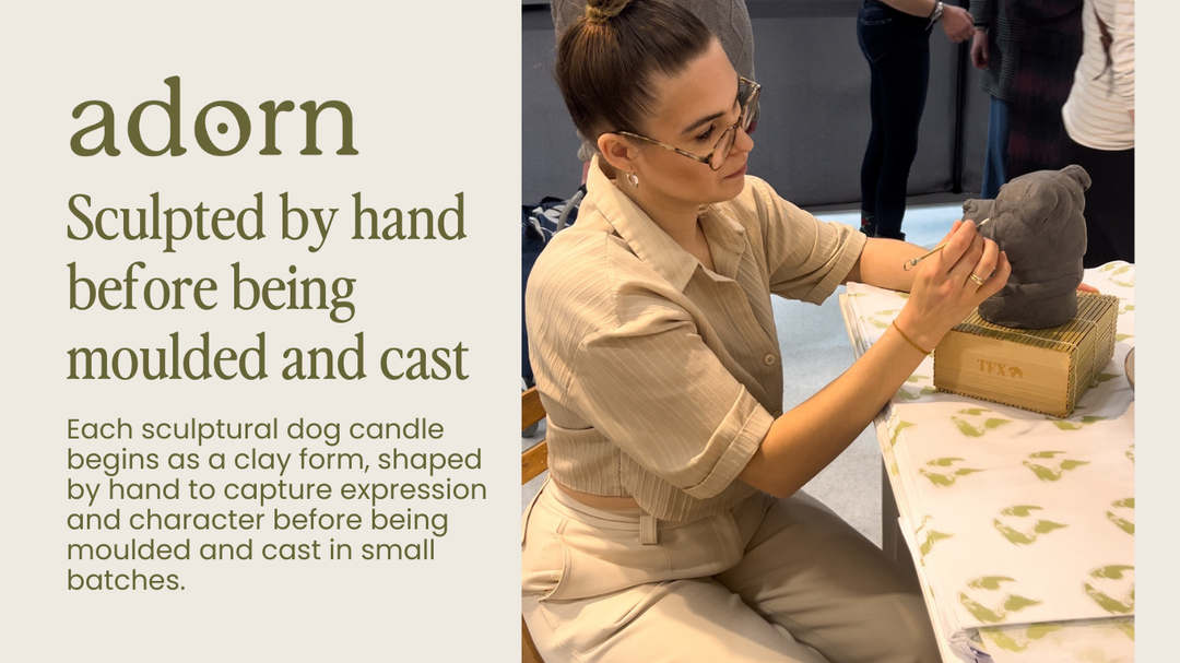 Sculptural Dog Candles: The Ultimate Gift for Dog Lovers (That Also Looks Like Art)