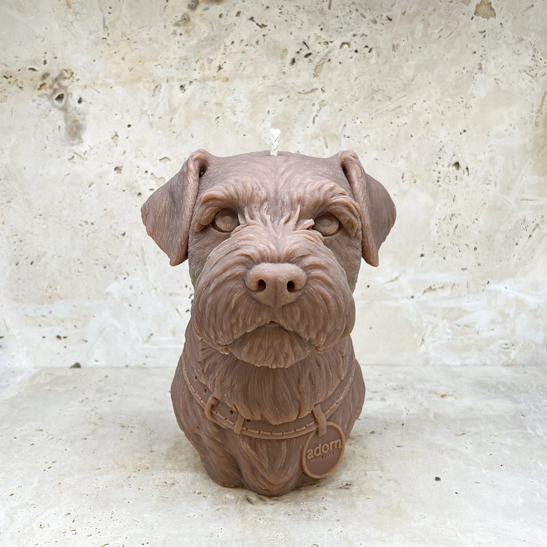 Border Terrier Candle Adorn Sculpted Candles