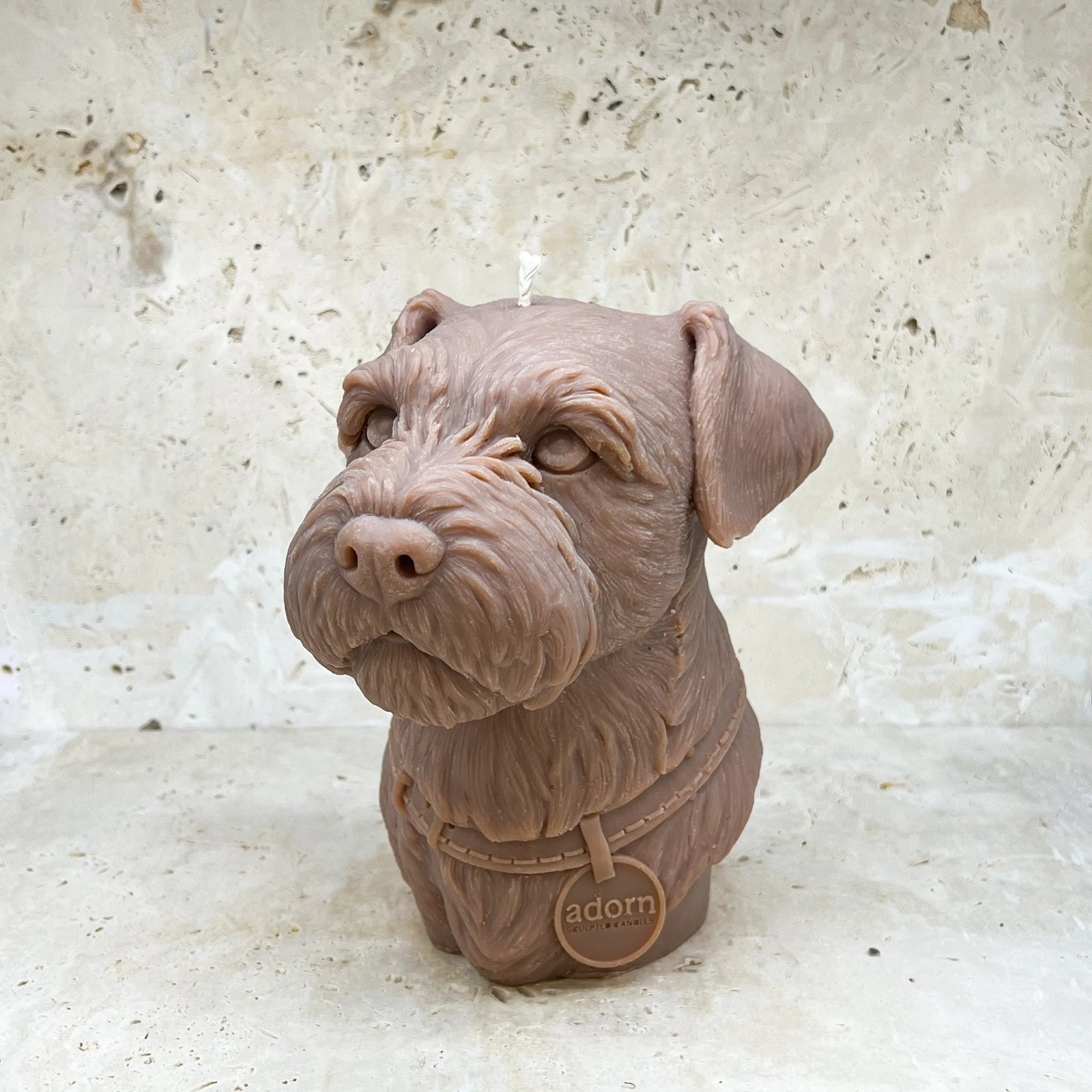 Border Terrier Candle Adorn Sculpted Candles