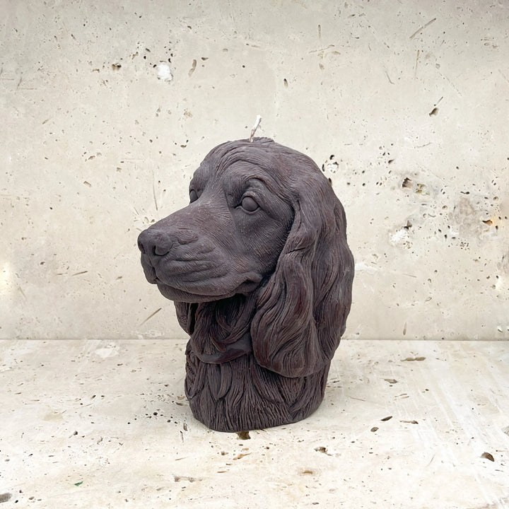 Cocker Spaniel Dog Candle Adorn Sculpted Candles