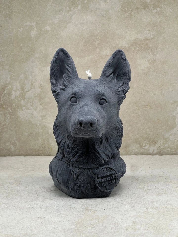 German Shepherd Candle - Tuckersfx