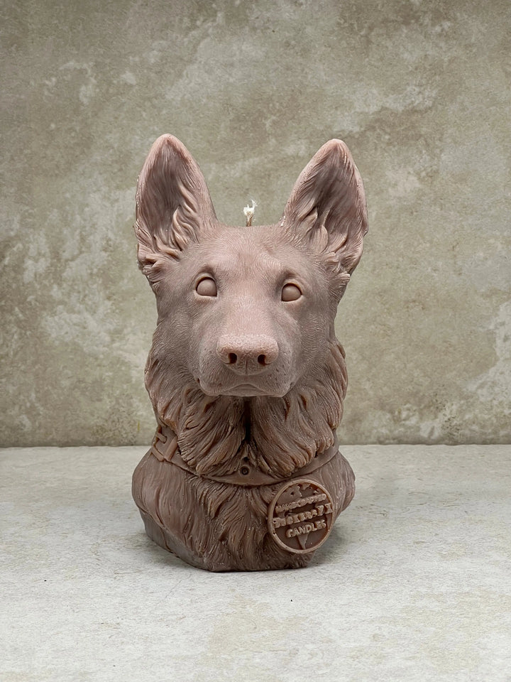 German Shepard Candle- Adorn