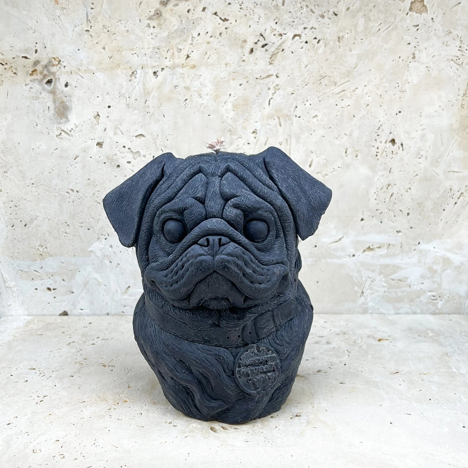 Pug Candle Tuckersfx