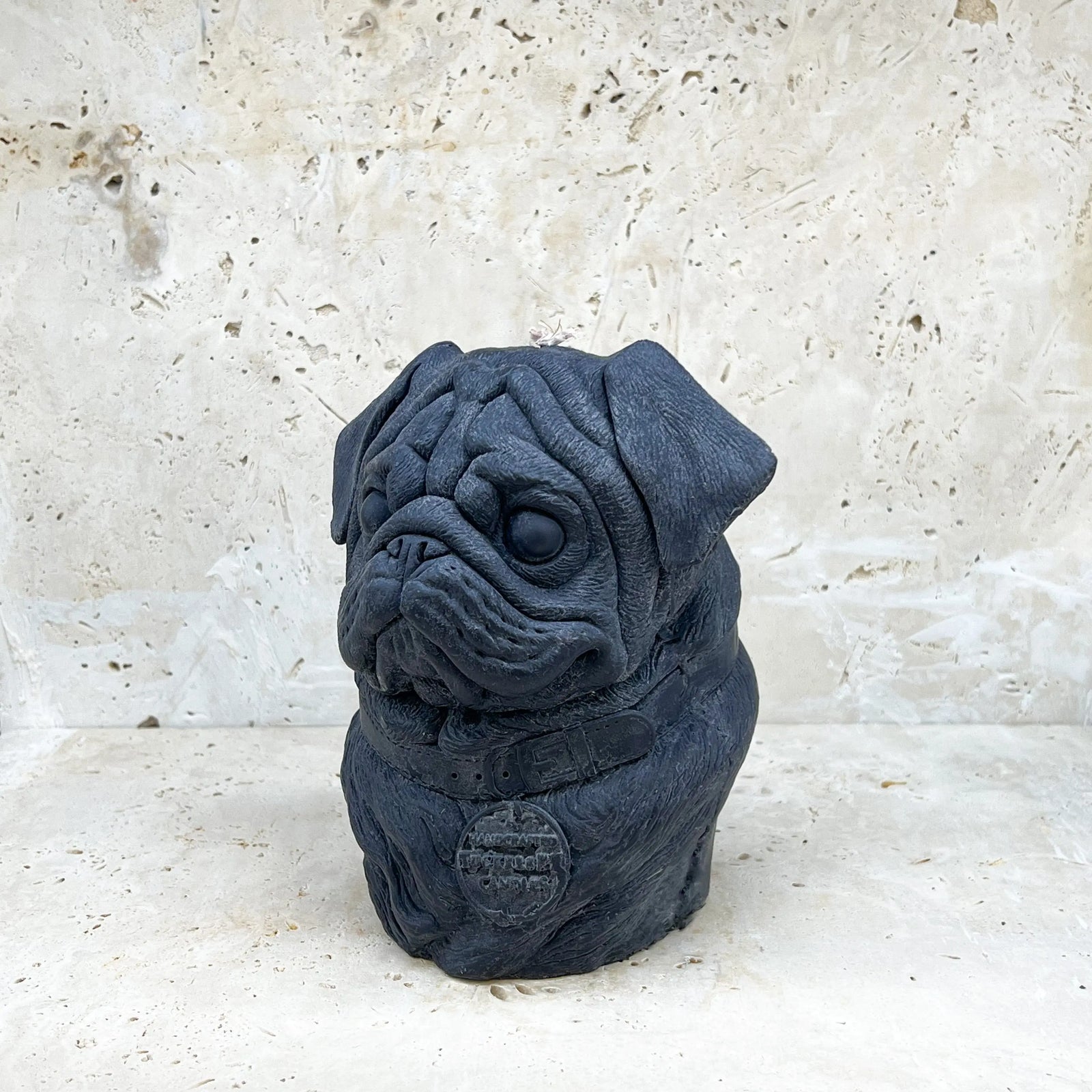 Pug Candle Tuckersfx